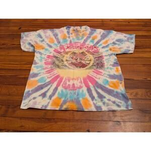 OZZFest 2001 Tie Die Delta Tag Mens XL Shirt